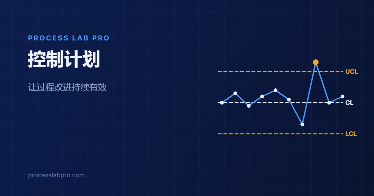 控制计划 - 让过程改进持续有效